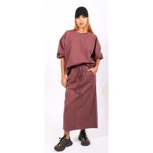 RACHEL COMEY 100% Cotton MYERS SKIRT in CLAY NWT Size XS
